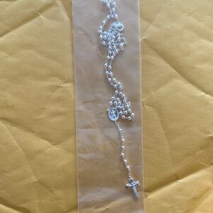 Classic Silver Cross Necklace